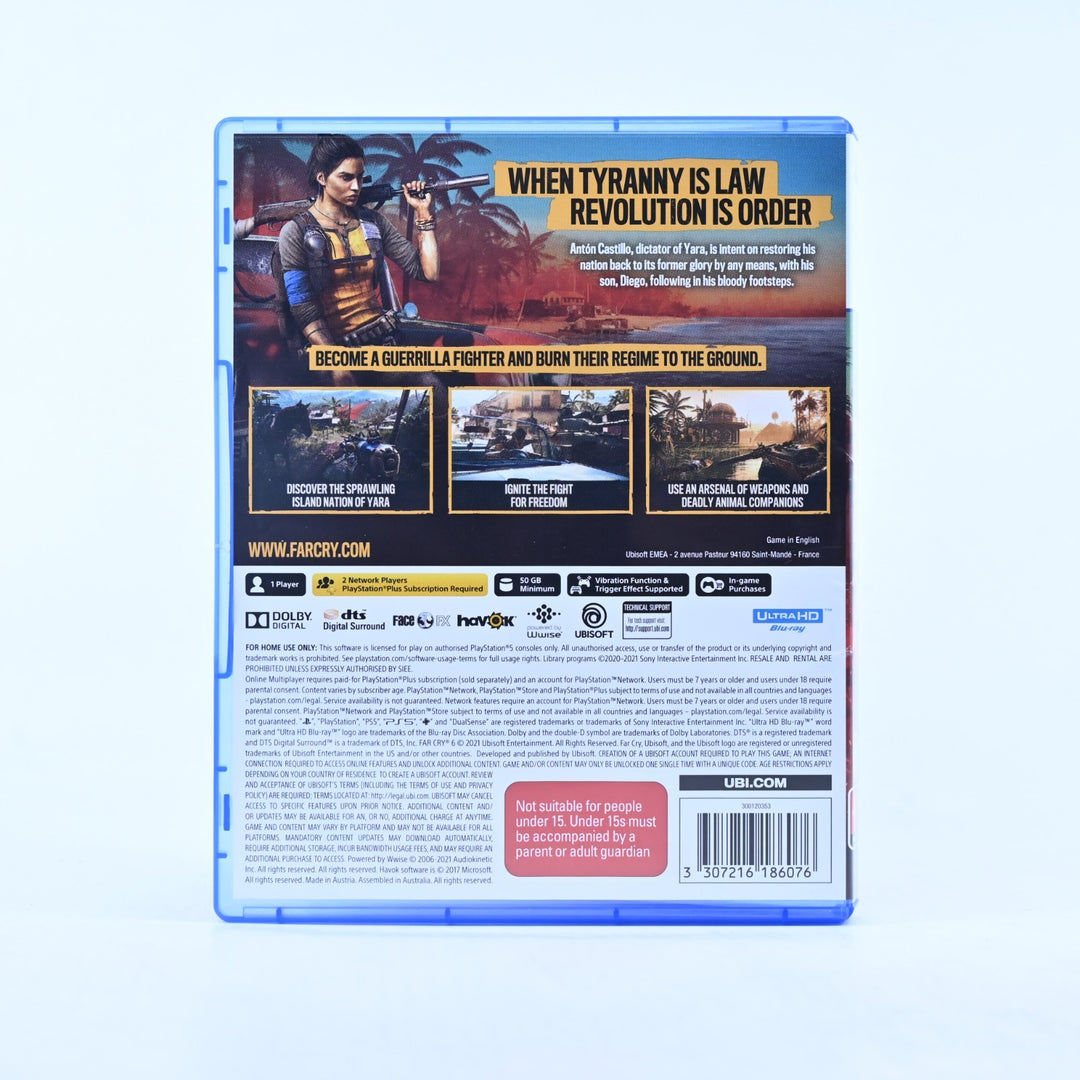 Far Cry 6 - Sony Playstation 5 / PS5 Game - MINT DISC!