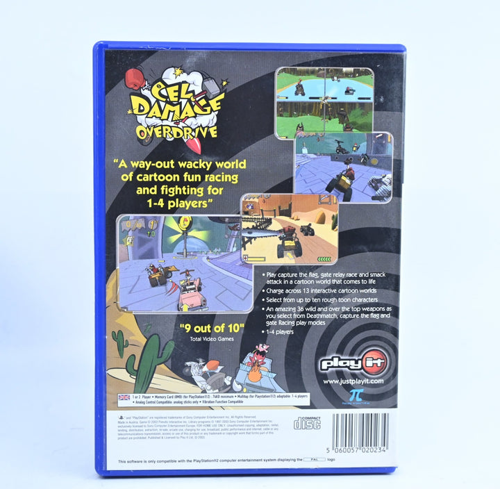 Cel Damage Overdrive - Sony Playstation 2 / PS2 Game - No Manual - PAL