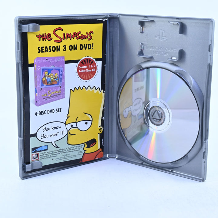 The Simpsons Hit & Run - PS2 Game + Manual - PAL - MINT DISC!