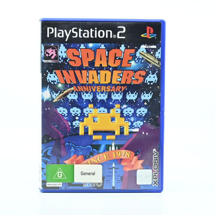 Space Invaders Anniversary - Sony Playstation 2 / PS2 Game - PAL - FREE POST!