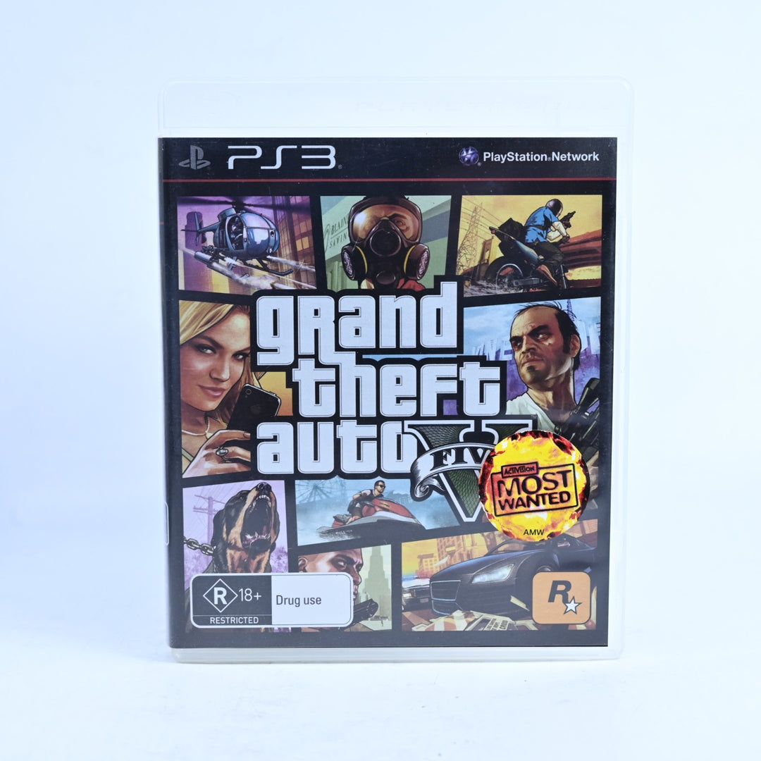 Grand Theft Auto V - Sony Playstation 3 / PS3 Game - No Map or Manual