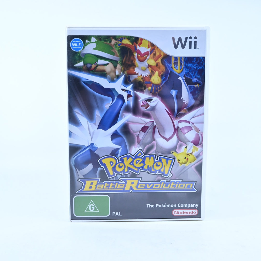 Pokemon Battle Revolution - Nintendo Wii Game + Manual - PAL - MINT DISC!