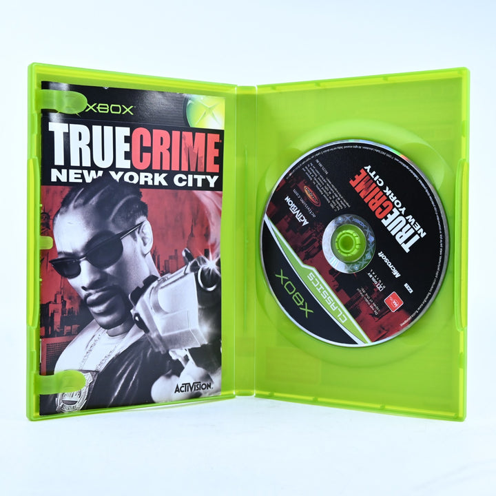True Crime: New York City - Original Xbox Game + Manual - PAL - MINT DISC!