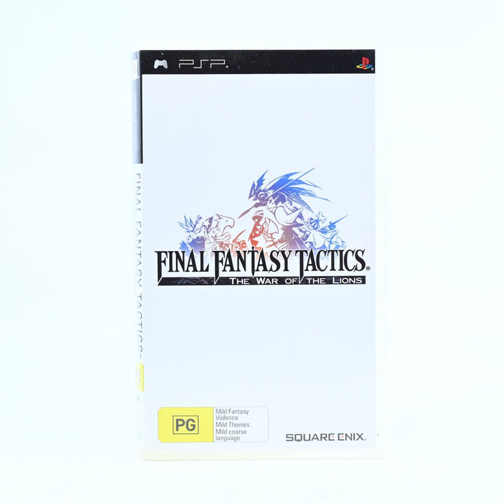 Final Fantasy Tactics: The War of the Lions - No Manual - Sony PSP Game