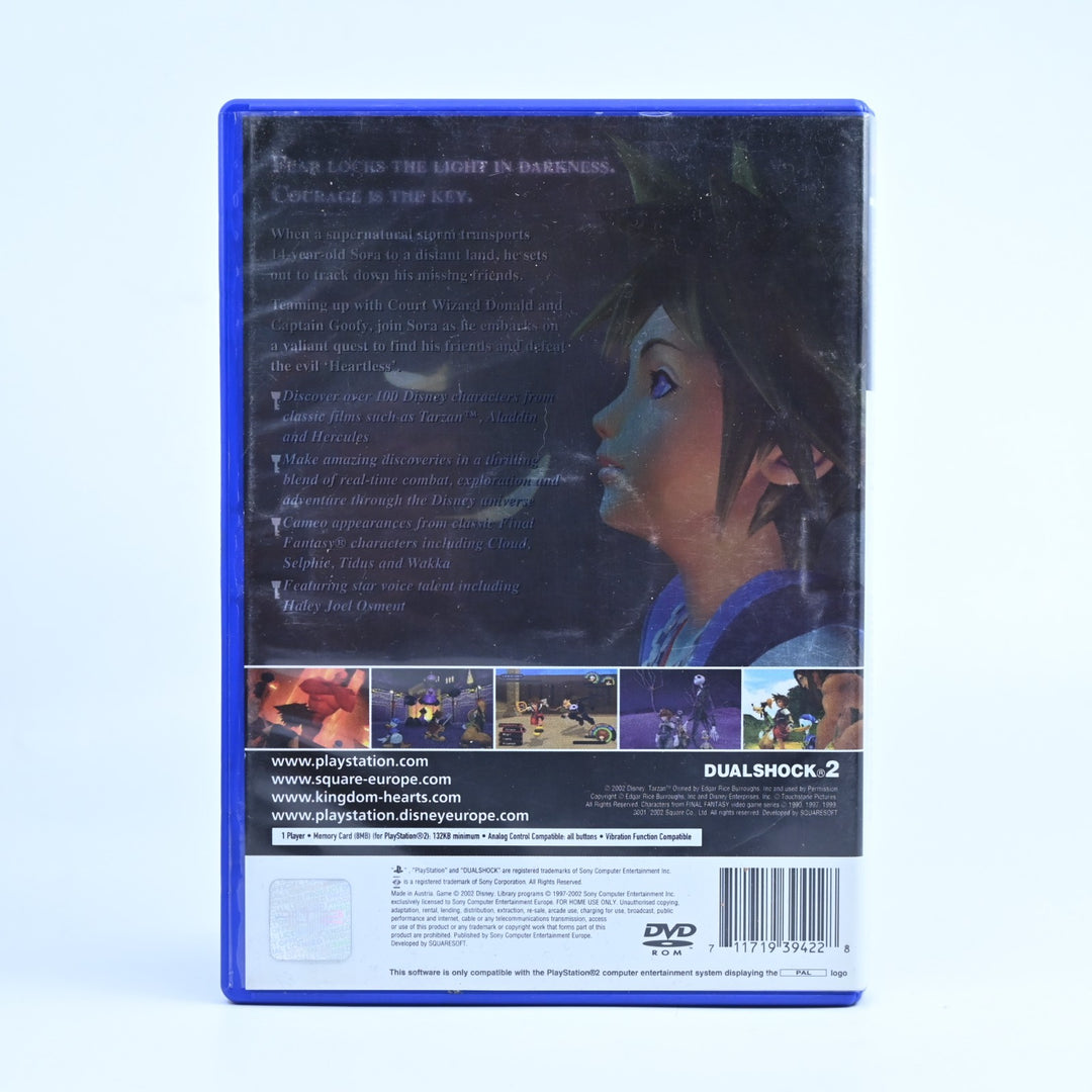 Kingdom Hearts - Sony Playstation 2 / PS2 Game + Manual - PAL - MINT DISC!