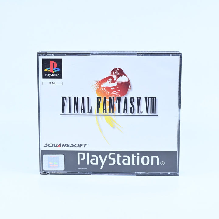 Final Fantasy VIII 8 - Sony Playstation 1 / PS1 Game + Manual - PAL - MINT DISC!
