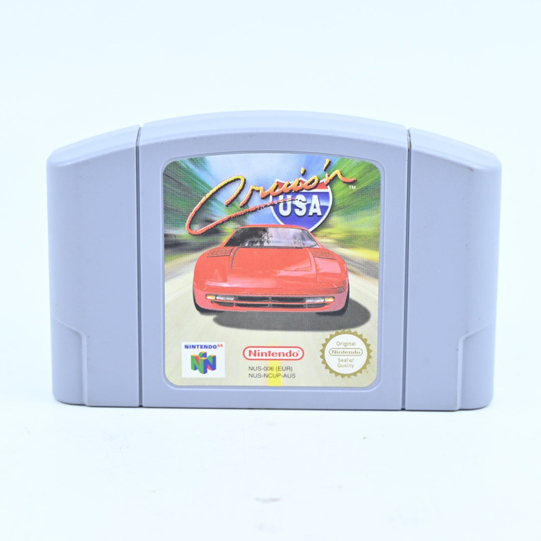 Cruis'n USA - N64 / Nintendo 64 Boxed Game - PAL - FREE POST!