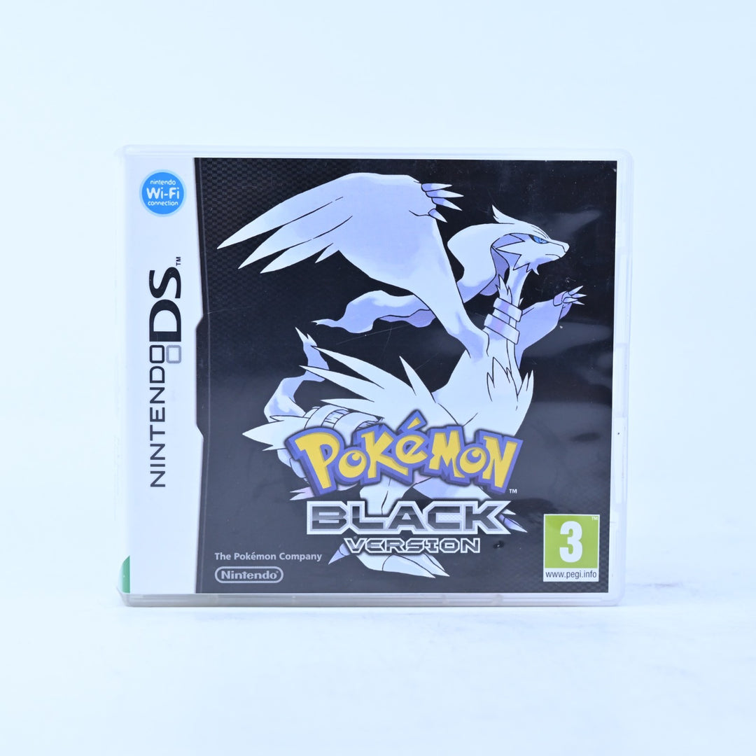 Pokemon Black Version - Nintendo DS Game - PAL + Manual - FREE POST!