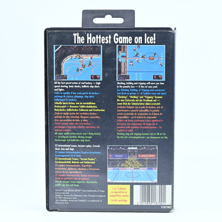 EA Hockey - Sega Mega Drive Game + Manual - PAL - FREE POST!