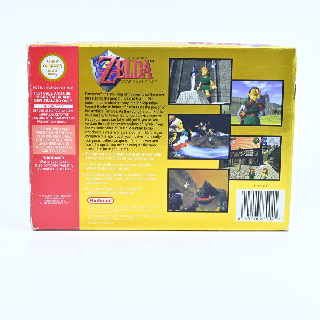 The Legend of Zelda: Ocarina of Time - N64 / Nintendo 64 Boxed Game - PAL