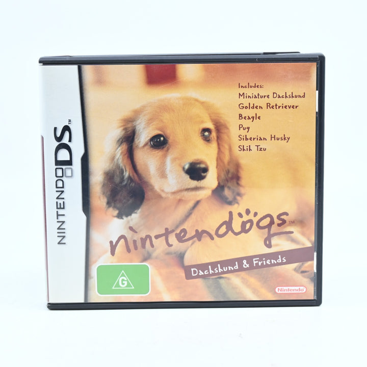 Nintendogs Dachshund & Friends - Nintendo DS Game - PAL + Manual - FREE POST!