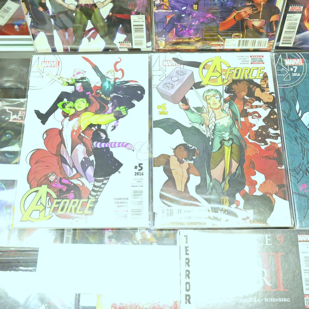 A-Force - Complete Set 1-10 - Wilson / Molina / Martin - Marvel Comics - Comic