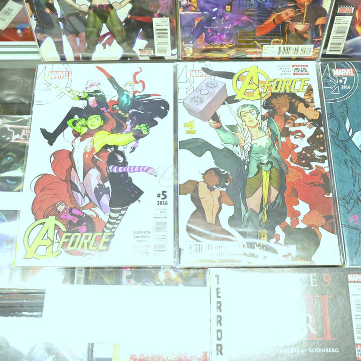 A-Force - Complete Set 1-10 - Wilson / Molina / Martin - Marvel Comics - Comic