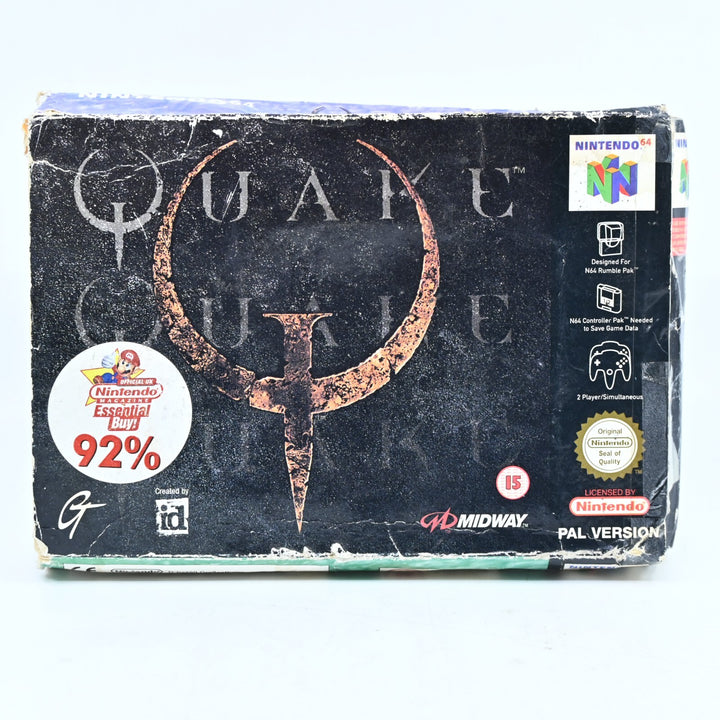 Quake - N64 / Nintendo 64 Boxed Game - PAL - FREE POST!
