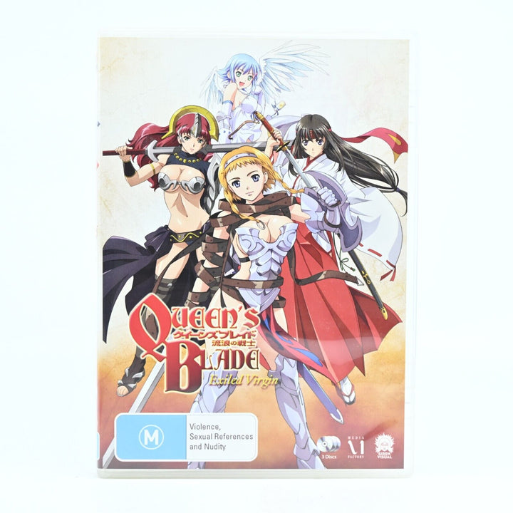 Queen's Blade: Exiled Virgin - Region 4  - DVD - MINT DISCS! Anime AUS