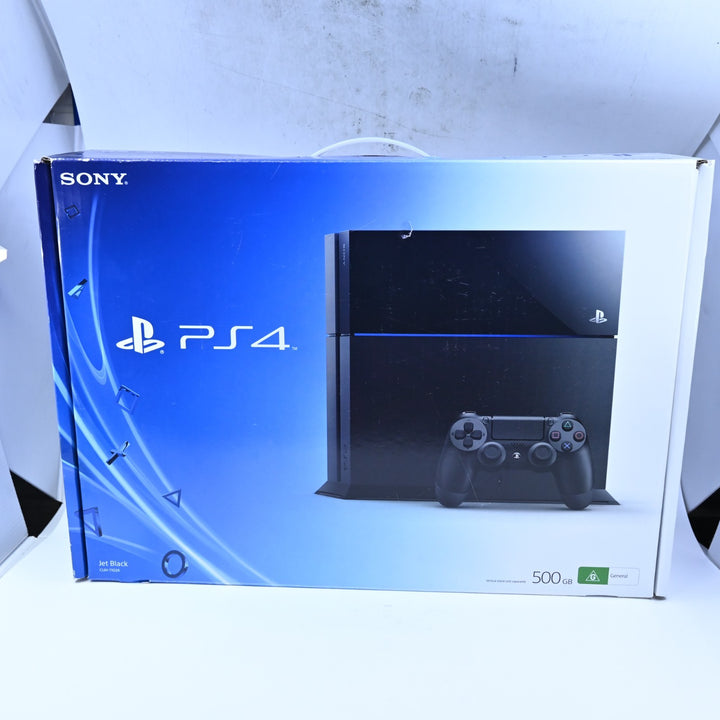 Black 500GB Sony Playstation 4 / PS4 Boxed Console - CUH-1102A - FREE POST!