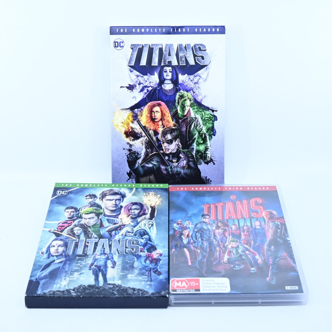 Titans - DC - Seasons 1-3 - Regions 1 & 4 - DVD