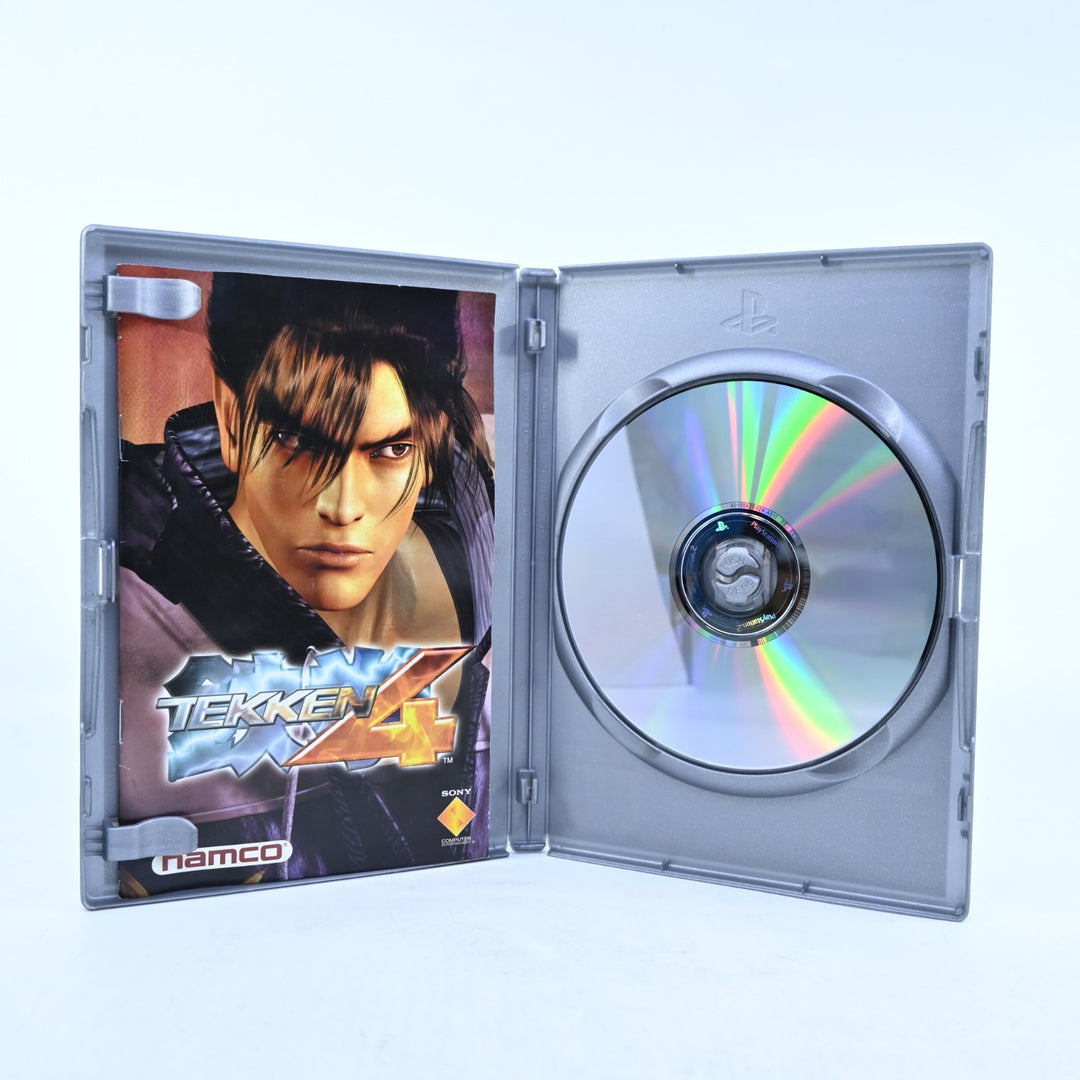 Tekken 4 - Sony Playstation 2 / PS2 Game + Manual - PAL - MINT DISC!
