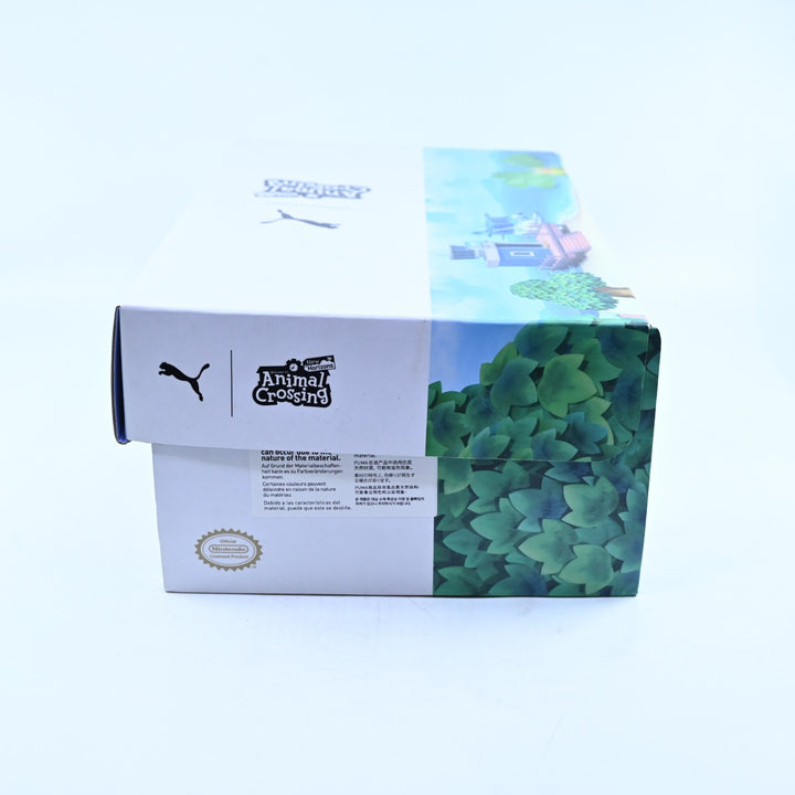 UNUSED! Animal Crossing: New Horizons - Puma Suede Whisper White Mens US7.5 Shoe