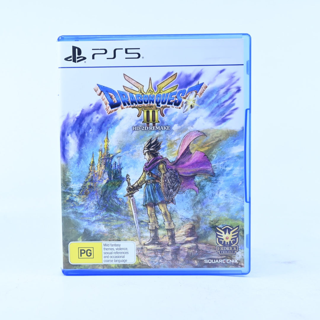 Dragon Quest III 3 HD-2D Remake - Sony Playstation 5 / PS5 Game - MINT DISC!