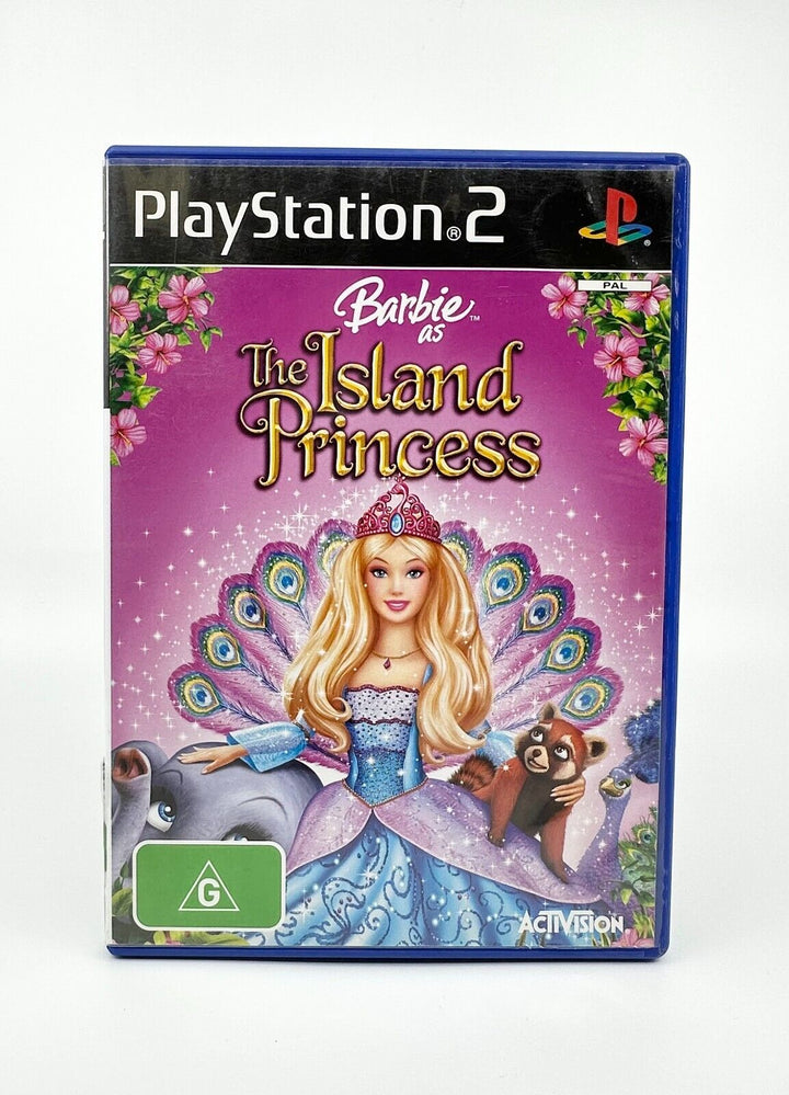 Barbie as The Island Princess - Sony Playstation 2 / PS2 Game - PAL - FREE POST!