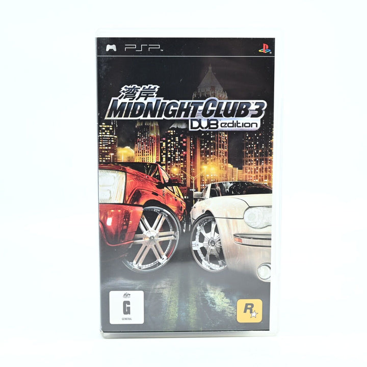 Midnight Club 3 Dub Edition - Sony PSP Game - FREE POST!