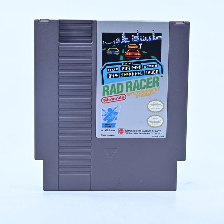 Rad Racer - Nintendo Entertainment System / NES Game - PAL - FREE POST!