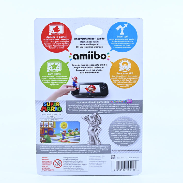 SEALED! Mario Silver Edition Amiibo - Super Mario - Nintendo - Toy