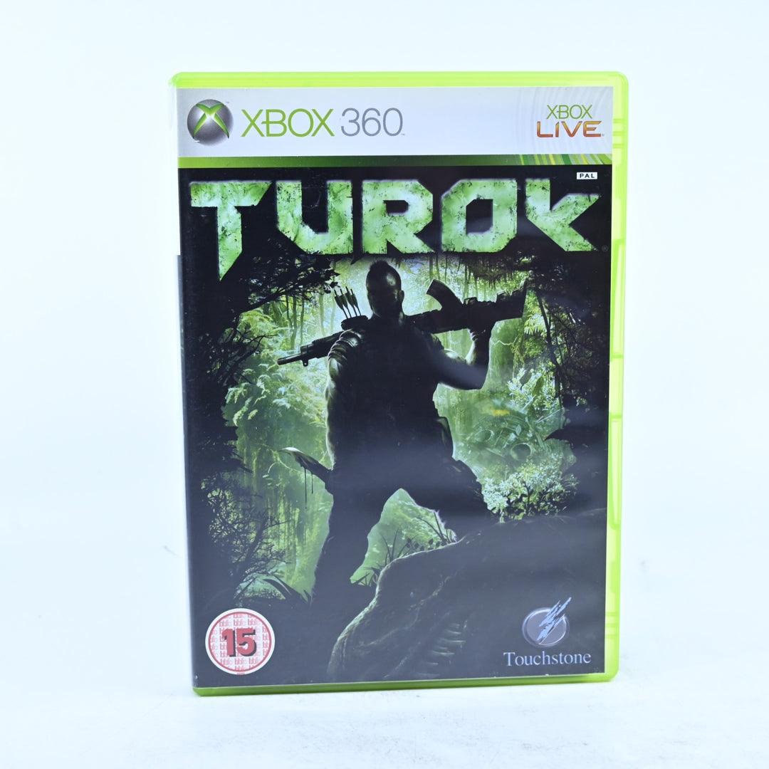Turok - Xbox 360 Game + Manual - PAL - MINT DISC!
