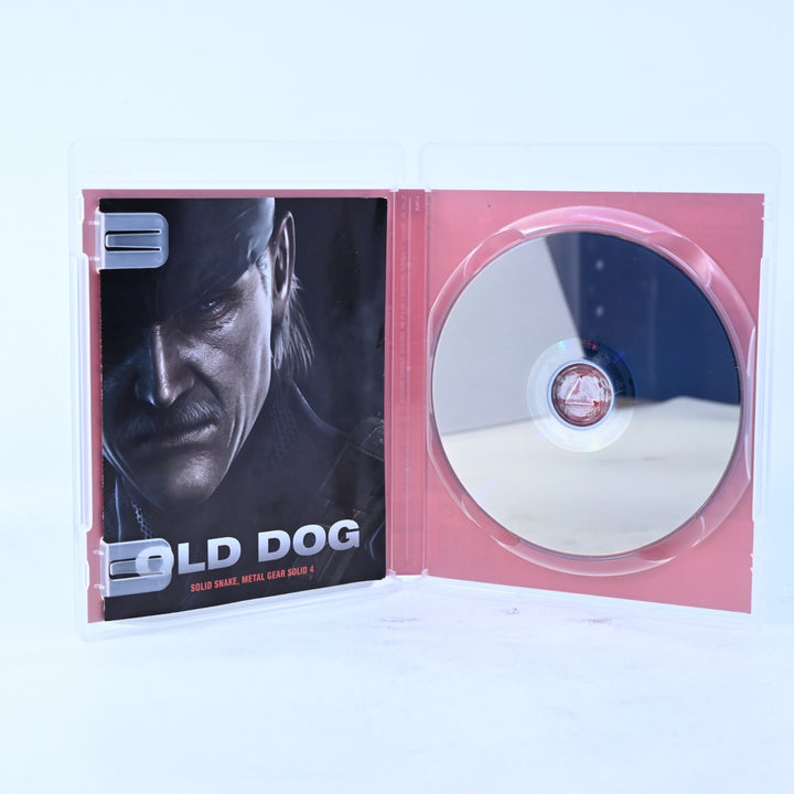 Metal Gear Solid 4: Guns of the Patriots - PS3 Game + Manual - MINT DISC!