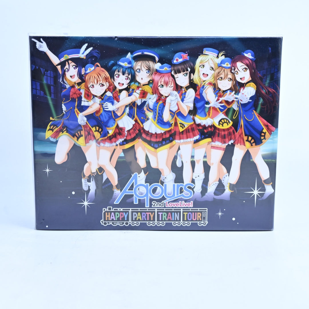 SEALED! Aquors 2nd LoveLive! Happy Party Train Tour Memorial Box - Anime Blu-ray