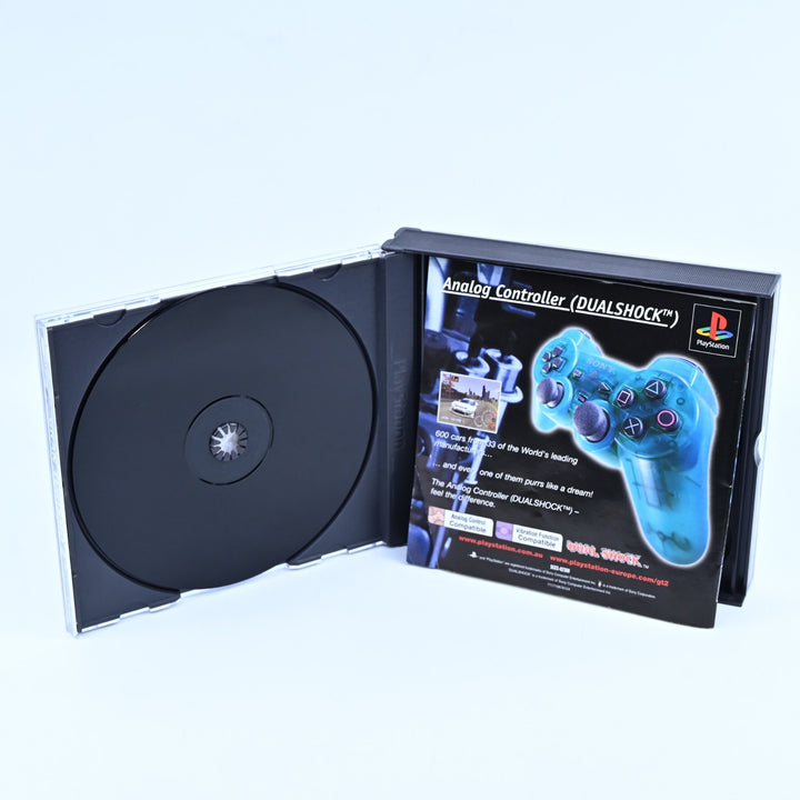 Gran Turismo 2 - Sony Playstation 1 / PS1 Game + Manual - PAL - MINT DISC!