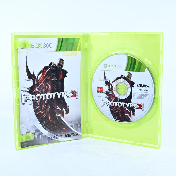 Prototype 2 - Xbox 360 Game + Manual - PAL - MINT DISC!