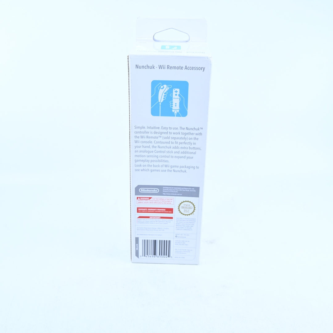 Boxed Black Wii Nunchuk - Nintendo Wii Accessory - FREE POST!