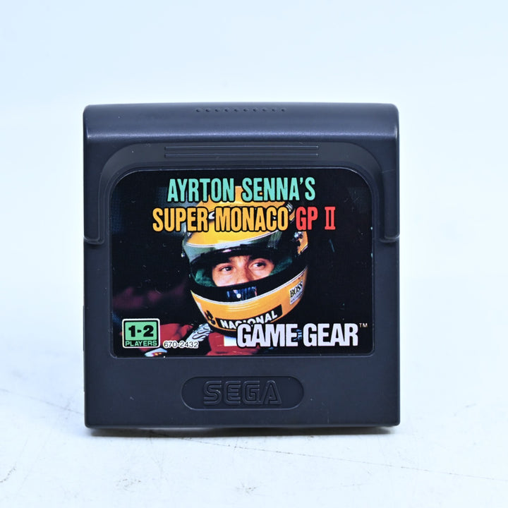 Ayrton Senna's Super Monaco GP II - Sega Game Gear Game - Cartridge Only