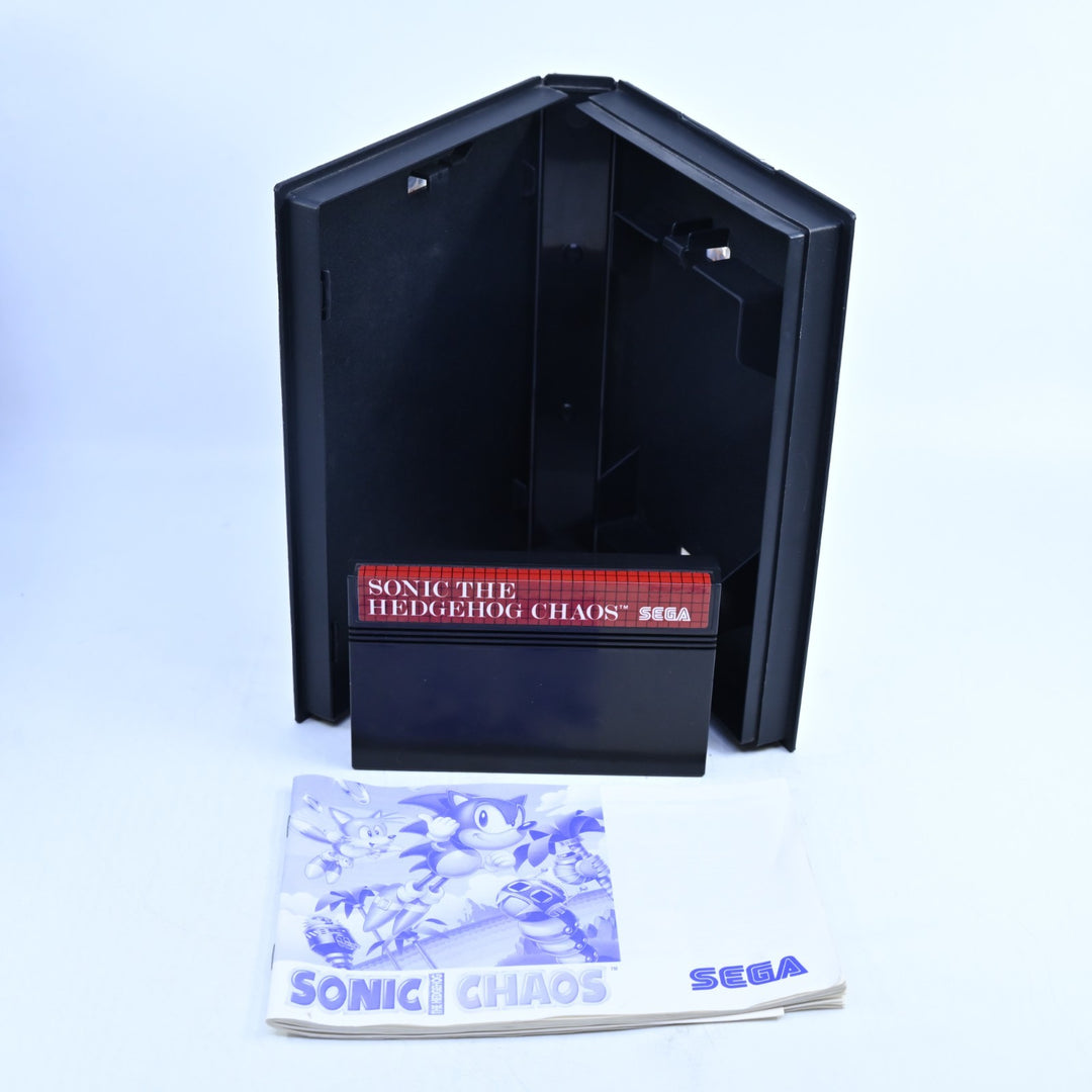 Sonic The Hedgehog Chaos - Sega Master System Game + Manual - PAL