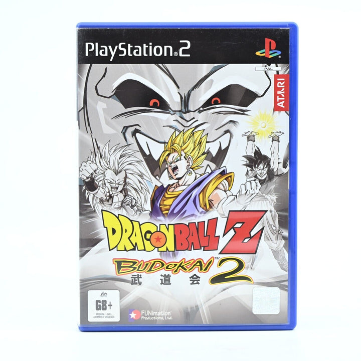 Dragonball Z: Budokai 2 - Sony Playstation 2 / PS2 Game + Manual - MINT DISC!