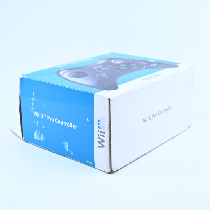 Boxed Black Wii U Pro Controller - Nintendo Wii U Accessory - FREE POST!