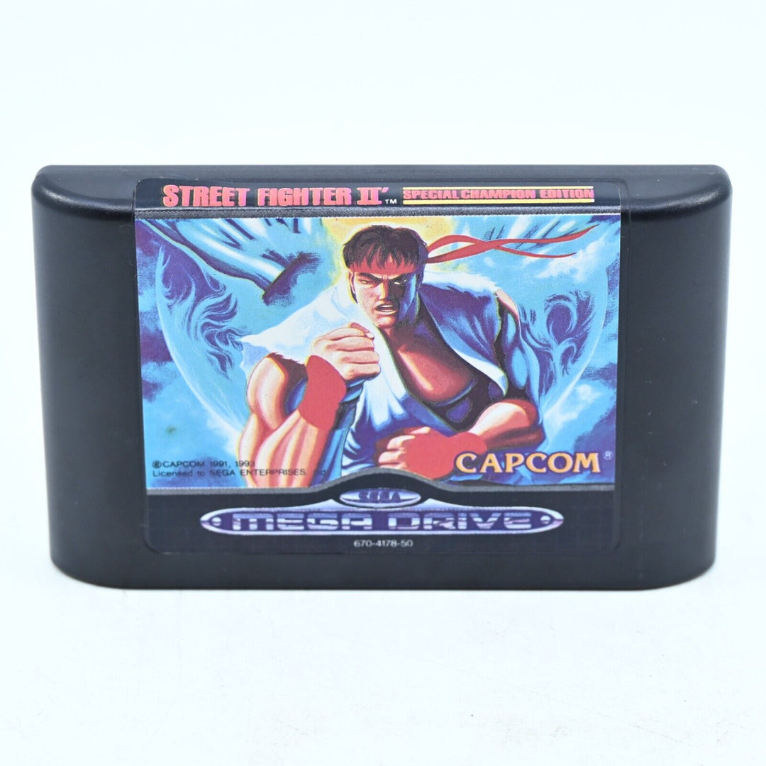 Street Fighter II 2 - Champion Edition - Sega Mega Drive Game - No Manual