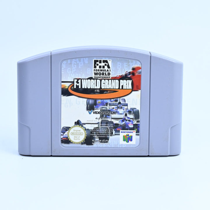 F-1 World Grand Prix - N64 / Nintendo 64 Boxed Game - PAL - FREE POST!