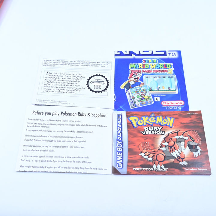 Pokemon Ruby Version - Nintendo Gameboy Advance / GBA Boxed Game - AUS PAL