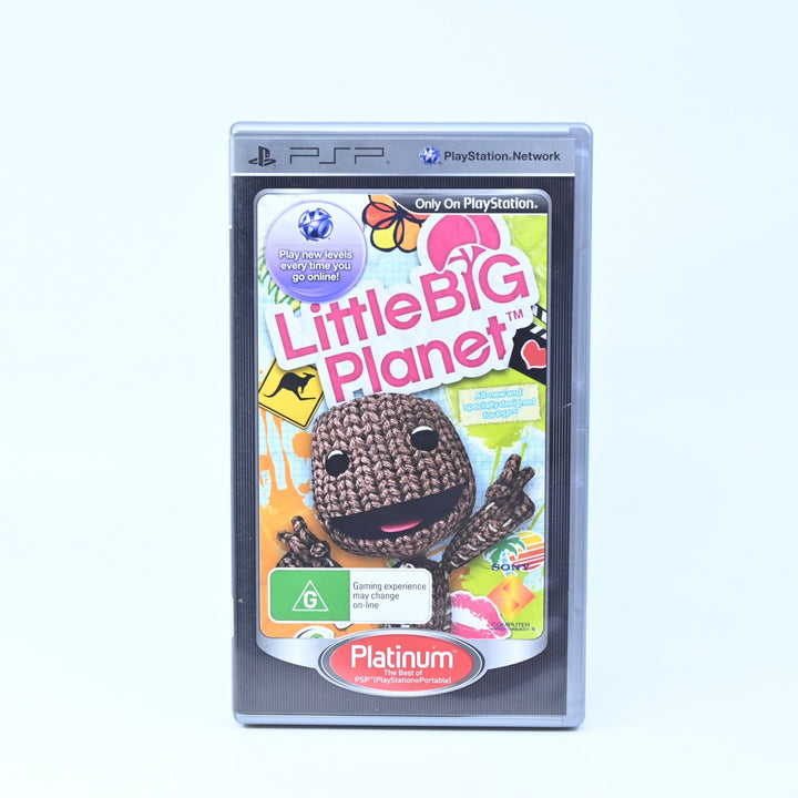 Little Big Planet - Sony PSP Game + Manual - FREE POST!