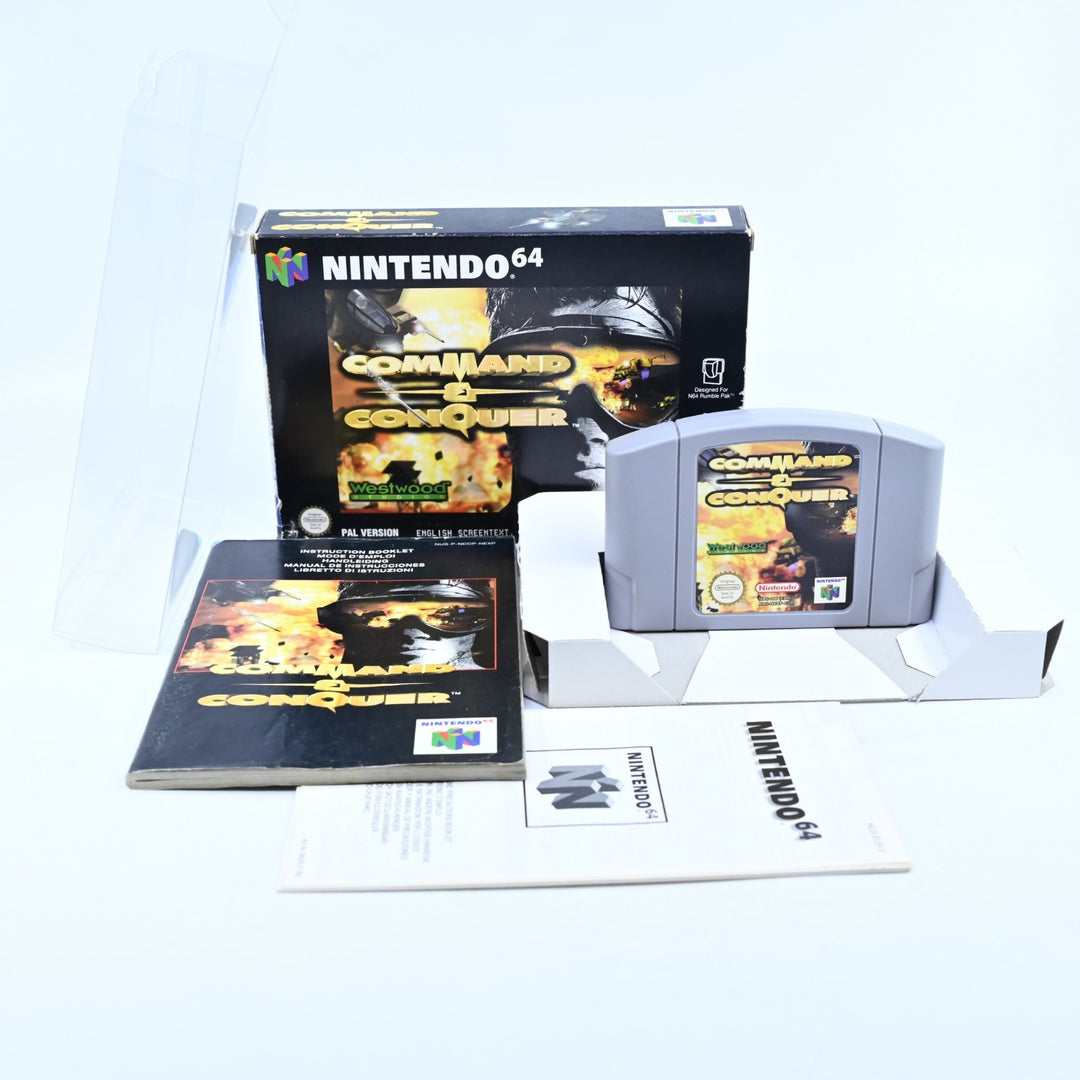Command & Conquer - N64 / Nintendo 64 Boxed Game - PAL - FREE POST!