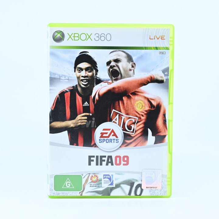 FIFA 09 - Xbox 360 Game + Manual - PAL