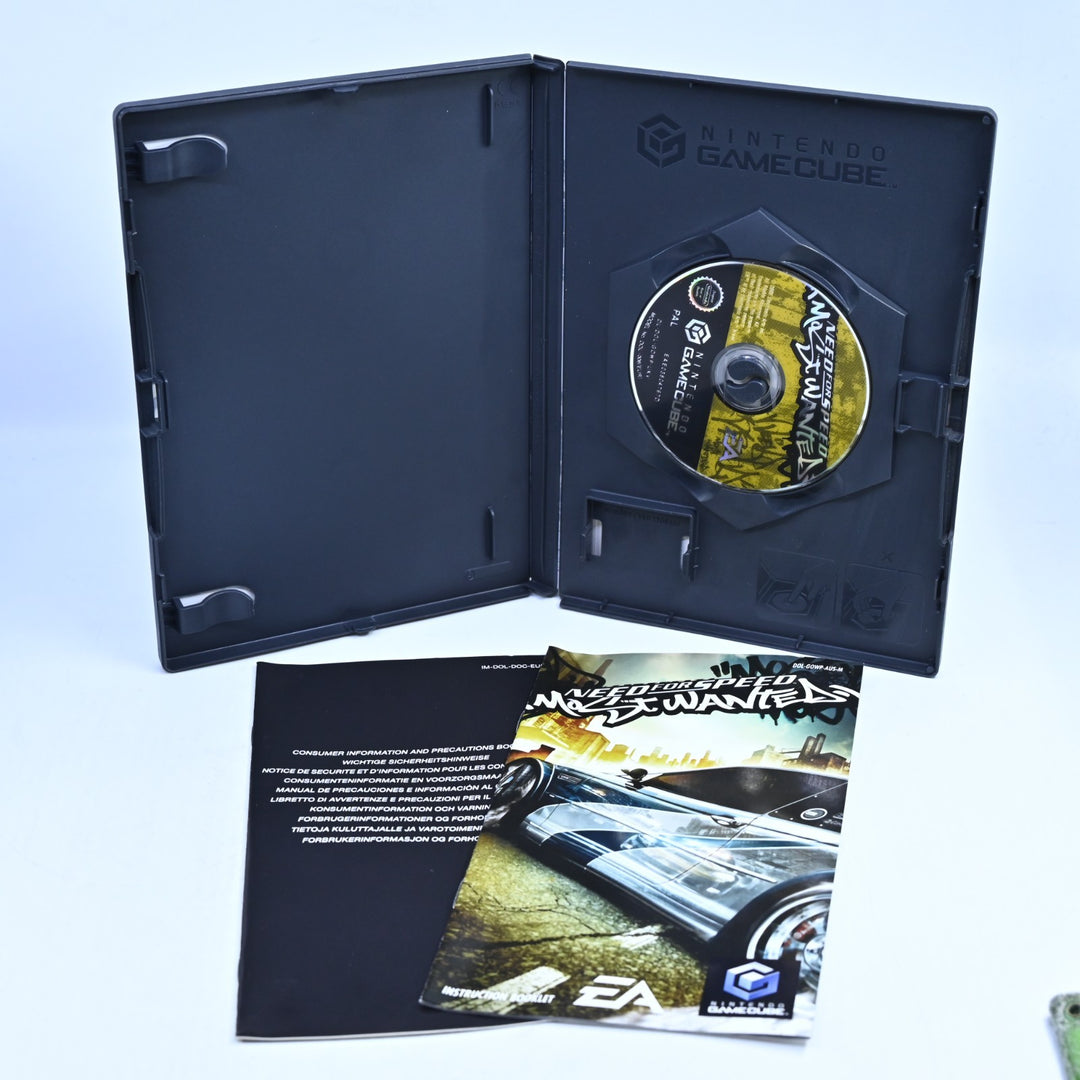 Need For Speed Most Wanted - Nintendo Gamecube Game + Manual - PAL