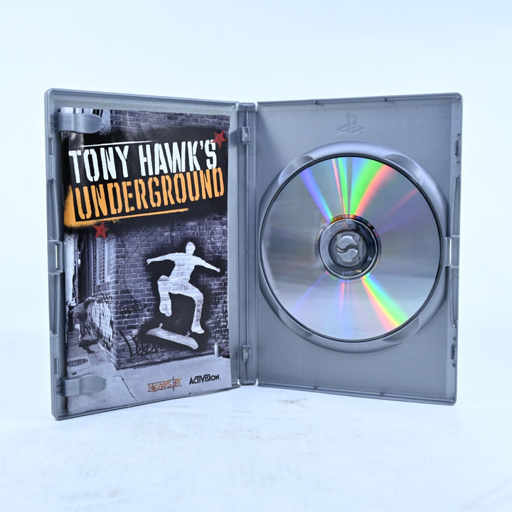 Tony Hawk's Underground - Sony Playstation 2 / PS2 Game + Manual - PAL