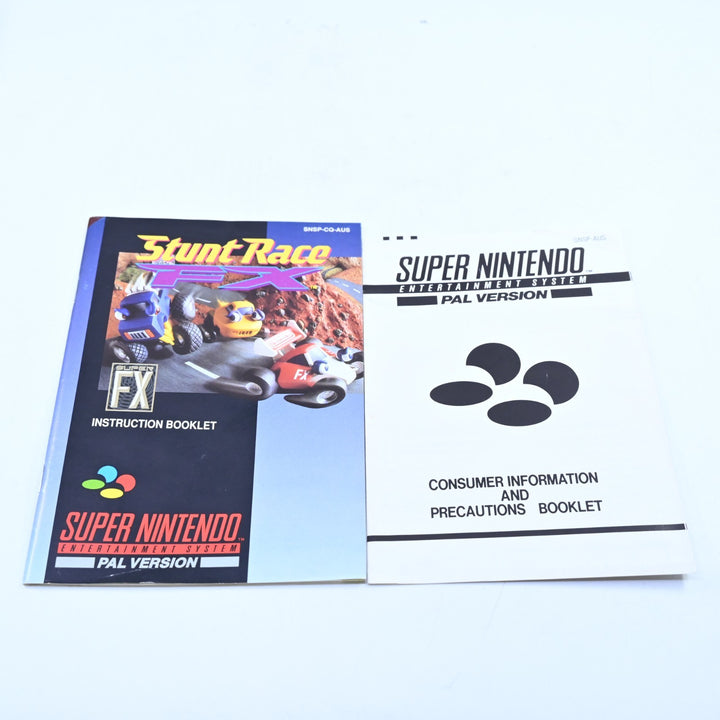Stunt Race FX - Super Nintendo / SNES Boxed Game - PAL - FREE POST!