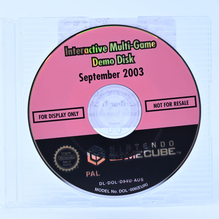 Interactive Multi-Game Demo Disc September 2003 - Gamecube Game - Disc Only AUS