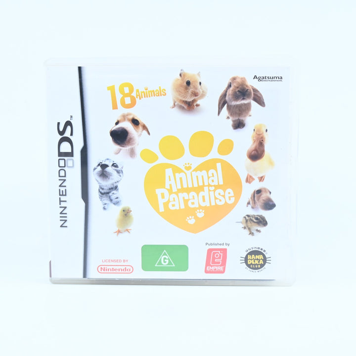 Animal Paradise - Nintendo DS Game - PAL + Manual - FREE POST!