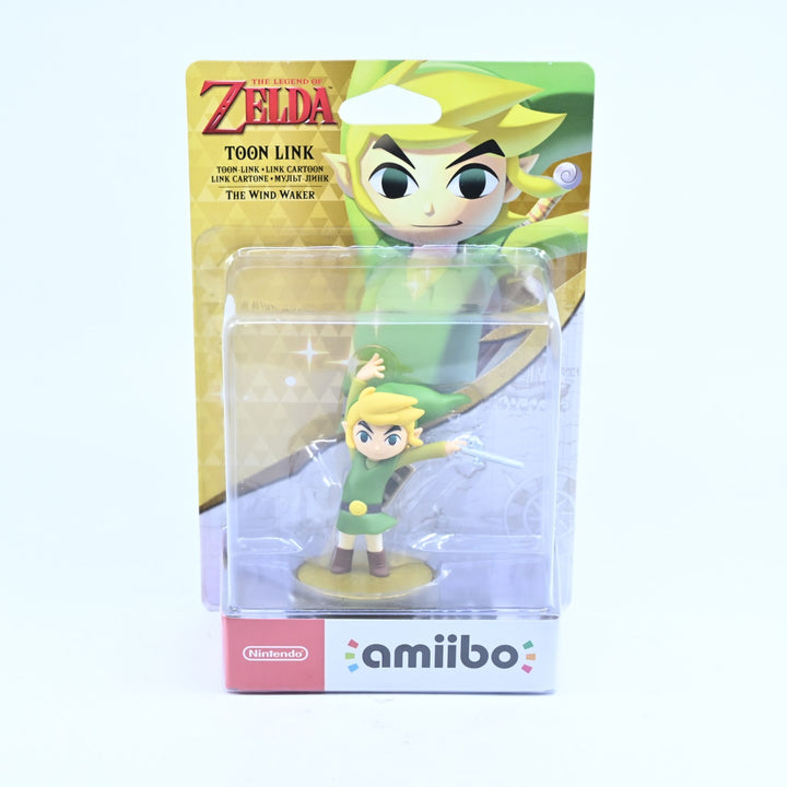SEALED! Toon Link Amiibo - The Legend of Zelda: The Wind Waker - Toy